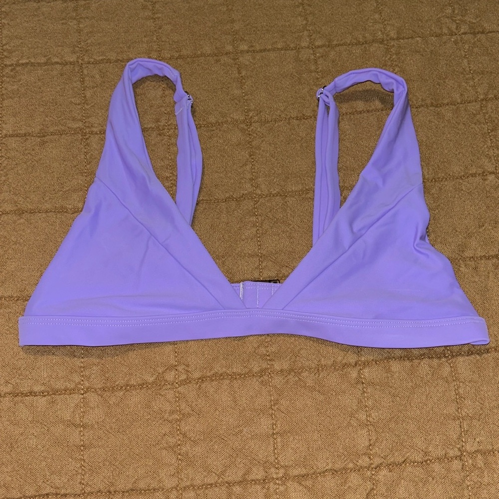 Blackbough Light Purple Triangle Bikini Top - NEVER WORN